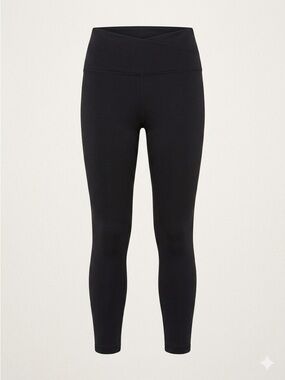 Zella Black High-Waist V-Crossover Leggings